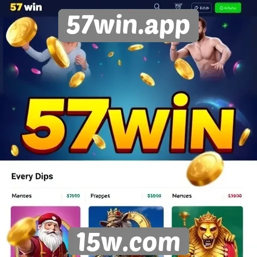O que é o site de jogos 57win.app